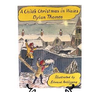Vintage 1996 A Child's Christmas in Wales Book by Dylan Thomas, Paperback